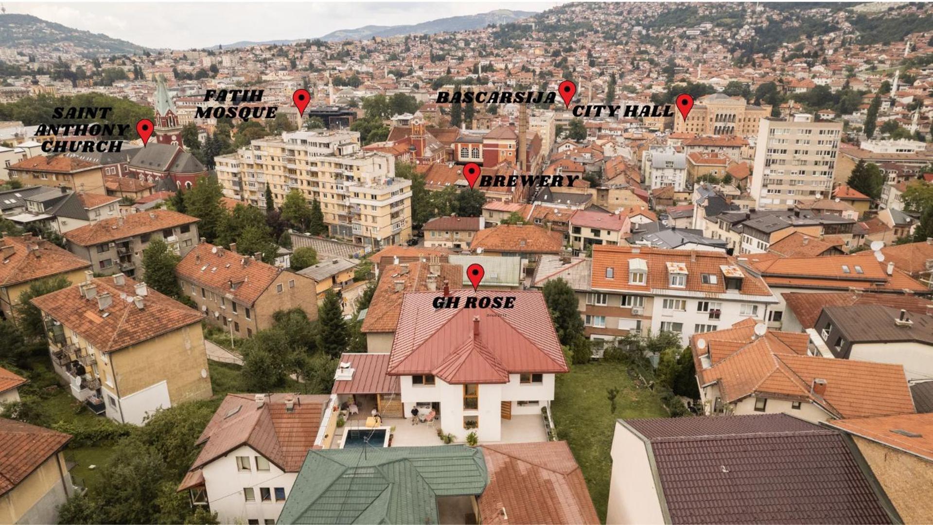 Guesthouse Rose Sarajevo Bagian luar foto